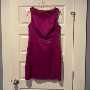 Sleeveless dress w/ pockets berry pink/purple